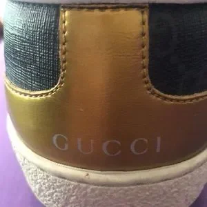 Gucci | Shoes | Gucci Ace Gg High Top Black Mens Active  display picture 3